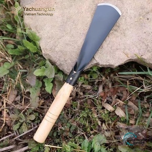 Juego de mini palas de jardín, 3 uds., mango de madera, hoja de hierro para plantar flores, herramienta para exteriores, pala multifuncional - Product Image 6