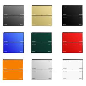 Interruptor inteligente Zigbee personalizable, aplicación Wifi, Interruptor táctil inteligente de pared con interruptor inteligente de 4 bandas - Product Image 6