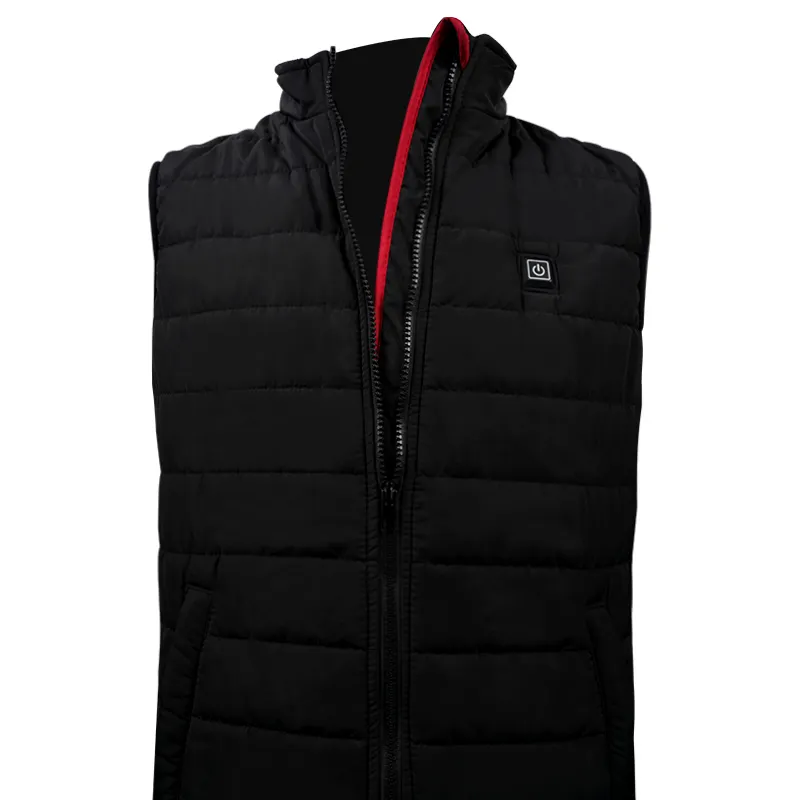 Gilet invernale Comfort riscaldato Gilet giacca da esterno termica ricaricabile da uomo USB riscaldata