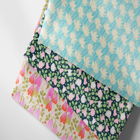 Tulip Designs 100% Polyester Jacquard Tissu Mignon Floral Petits Motifs pour Enfants Poly Jacquard avec Petits Motifs Mignons