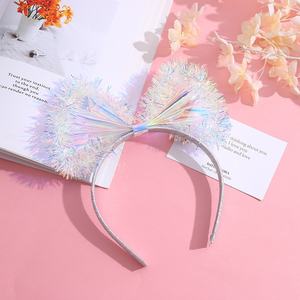 Corona brillante, diadema <span class=keywords><strong>con</strong></span> luz para cantantes, diadema láser LED, tocado intermitente, corona luminosa, club nocturno, Cosplay, tocados de fiesta - Product Image 4