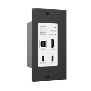 4K60 40m Panel de pared popular Extensor de <span class=keywords><strong>video</strong></span> Transmisor de red y receptor Panel de pared - Product Image 2
