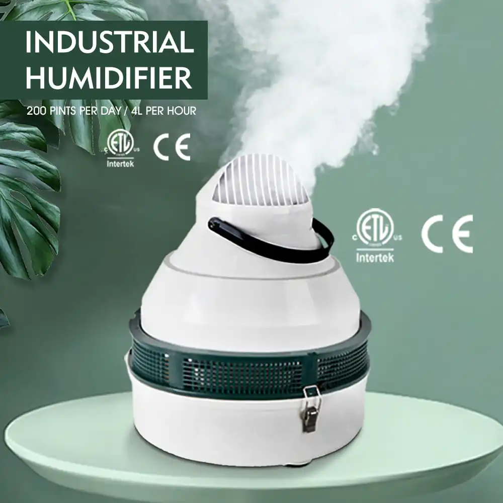Hoge Kwaliteit Humidificador Mist Ventilator Industriële Luchtbevochtigers Voor Kas Elektrische Mini Witte Abs Mini Diffuser Grote Luchtbevochtiger