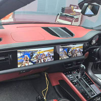Daolutong untuk Porsche Macan 2014-2017 Sistem Stereo Mobil 12.3 Inci Android GPS Navigasi CarPlay Layar Interaktif Ganda