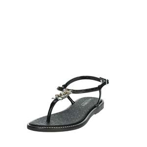 Sandalias Planas para Mujer Solo Soprani SSW519N67 Blancas con Tiras y Diseño de Cuentas - Product Image 6