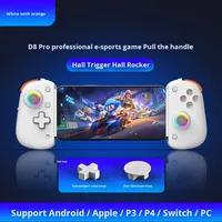 Manette de jeu avec double joystick Hall RGB, contrôle précis, pour PS XBOX ANDROID, accessoires de jeu