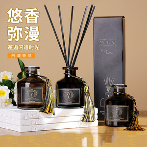 น้ำหอมปรับอากาศแบบก้านไม้หอม กลิ่นหอมติดทนนาน ขนาด 120 มล. ดีไซน์พู่ห้อย สำหรับใช้ภายในบ้าน - Product Image 1