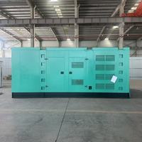 Groupe électrogène diesel silencieux triphasé à faible consommation de carburant, homologué CE, 600 kVA, 625 kVA, 800 kVA, 1000 kVA, 1500 kVA, pour usine