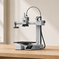 Printer 3D Bambu Lab A1 Mini 180x180x180mm Kecepatan Tinggi 500mm/s Kalibrasi Otomatis Multi Warna dengan Dukungan AMS Lite Printer FDM