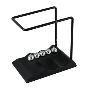 Boule Mouvement Perpétuel – Pendule De Newton – Jouet De Bureau Système – Gris
