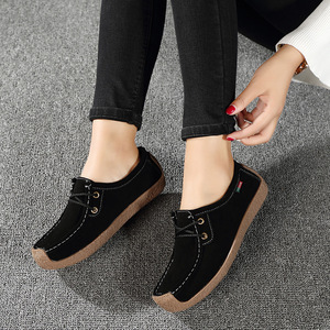 Zapatos planos <span class=keywords><strong>de</strong></span> cuero genuino <span class=keywords><strong>de</strong></span> verano para <span class=keywords><strong>mujer</strong></span>, <span class=keywords><strong>mocasines</strong></span> <span class=keywords><strong>de</strong></span> bailarina informales <span class=keywords><strong>de</strong></span> tacón bajo, zapatos suaves <span class=keywords><strong>de</strong></span> enfermera - Product Image 2