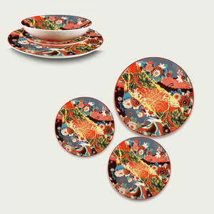 Assiette à dessert en porcelaine JAPAN III LINE, DIAM. 21CM, MULTICOLORE - Product Image 1