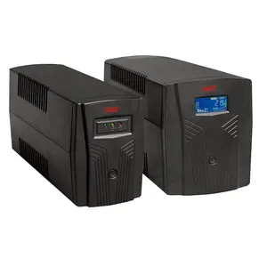 400-2000VA Basic สมาร์ทสาย Inverter UPS 2000วัตต์สำหรับคอมพิวเตอร์พลาสติกกรณี