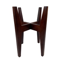 Offre spéciale OEM/ODM support de plante réglable en bois support de fleurs présentoir extensible étagère de fleurs en bambou pour le jardin