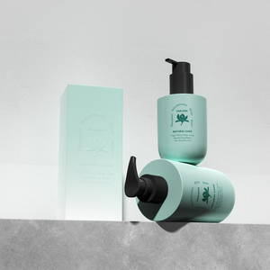 Bouteilles d'emballage cosmétique en PET <span class=keywords><strong>de</strong></span> 150, 200, 400, 500 ml, transparentes, vertes, dégradées, <span class=keywords><strong>orange</strong></span>, pour shampoing, après-shampoing, avec pompe et boîte - Product Image 4