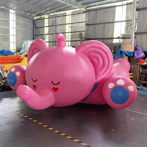 Bateau gonflable en PVC pour enfants en forme d'éléphant, remorquable pour jet <span class=keywords><strong>ski</strong></span> et banane aquatique, pour plus <span class=keywords><strong>de</strong></span> 500 kg et plus <span class=keywords><strong>de</strong></span> 10 passagers, usage commercial/hôtelier - Product Image 1