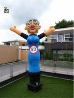 Prix d'usine Ballon gonflable Sarah Ballon publicitaire de grand-mère de bande dessinée hollande