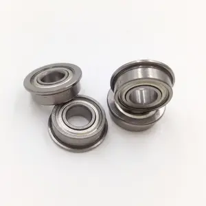 MF115ZZ flange bearing 5x11x4mm micro printer bearing MF115-2Z peralatan medis bearing MR115ZZ MR115-2Z dengan flensa