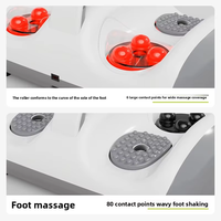Masseur de jambes populaire du Japon et de Corée, appareil de relaxation musculaire multifonctionnel, machine de thérapie des pieds à compresse chaude, télécommande sans fil