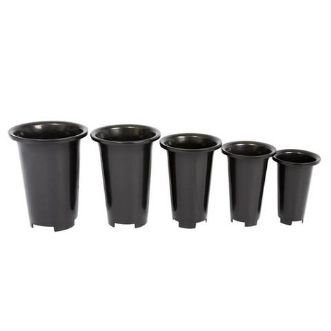 Plastic 1# 2# 3# 4# 5# Durable Flower Round Orchid Pot for Hydroponic Seed
