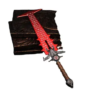 Doom Vĩnh Cửu Crucible Thanh Kiếm 3D In Cho Cosplay Kim Loại Thanh Kiếm Keychain Đồ Chơi 30Cm Từ Trung Quốc Nhà Sản Xuất