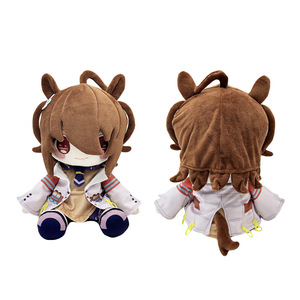 جديد Jialedi <span class=keywords><strong>Agnes</strong></span> Tachyon قطيفة فتاة سباق الخيل قبعة Oguri سفينة ذهبية Chun Li PP حشوة قطنية 25 100-50 استخدام للحفلات - Product Image 1