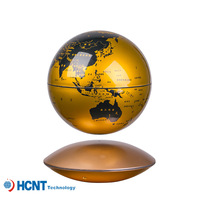 Globo Terráqueo Magnético Levitante para Decoración Moderna de Oficina y Hogar, Mapa del Mundo Flotante con Control, Material Plástico, Impresión Digital