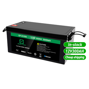 แบตเตอรี่โซลาร์เซลล์ในตัว BMS 12V 300Ah แบตเตอรี่ลิเธียมเก็บพลังงานแสงอาทิตย์ 200Ah 300Ah 3000w สำหรับบ้าน - Product Image 1