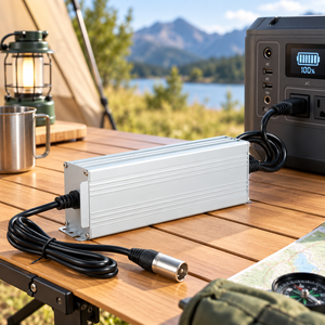 Carregador Inteligente de Bateria de Lítio 3S 12.6V 10A NMC IP67 à Prova d'Água 100-240VAC para Fonte de Energia Externa e Kit de Ferramentas Elétricas - Product Image 3