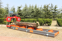 Scierie horizontale portative RIMA Forestry Machinery, scie à ruban pour bois, scierie portative avec certification TUV CE