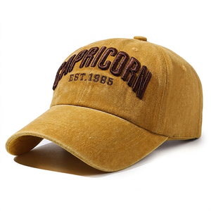 Gorra Deportiva de Béisbol Personalizada al por Mayor de Alta Calidad con Bordado 3D y Estructura de 5/6 Paneles - Product Image 1