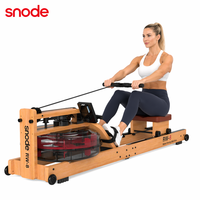 Bicicleta estática plegable magnética Snode con ruedas, silenciosa, resistencia variable, pantalla digital, equipo cardiovascular de bajo impacto para ejercicio diario familiar