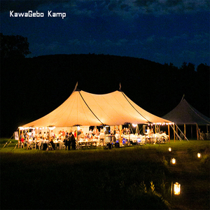 Yumuq 100 ㎡ sang trọng vĩnh viễn Kết Cấu Thép Nhà hàng lều ngoài trời cho sự kiện tiệc cưới - Product Image 6