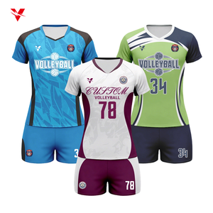 Nuove Maglie Personalizzate per <span class=keywords><strong>Pallavolo</strong></span> con Logo della Squadra, Numeri e Nomi, <span class=keywords><strong>Set</strong></span> di Uniformi da <span class=keywords><strong>Pallavolo</strong></span> di Alta Qualità Sublimate Pq25010 - Product Image 1