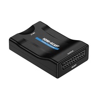 Convertidor de entrada HDMI Scart, adaptador, HD 1080P
