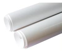 Bâche blanche ignifuge occultante à 100 %, 650-850 g/m², imperméable, enduite de PVC, pour tentes et événements