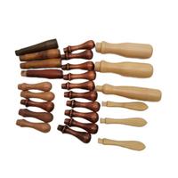 Poignée en bois personnalisée pour les poignées de meubles et boutons pour les outils de quincaillerie théière et bouteille d'eau traitement