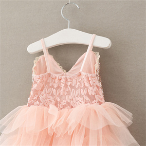 1 pezzo di pizzo di paillettes in tinta unita con etichetta privata per bambini vestiti estivi per neonati canotte per bambine - Product Image 5