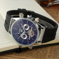 Jaragar – montre automatique à remontage automatique pour hommes, nouveau Design, Tourbillon, squelette, Date, semaine, mois, luxe, mécanique, 448