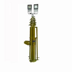 Mât d'éclairage télescopique TALENTS 50 pieds, tour étendue en aluminium 22lb charge utile treuil manuel <span class=keywords><strong>poteau</strong></span> télescopique 2020 Offre Spéciale - Product Image 4