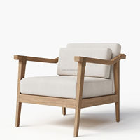 Meubles de salon modernes de luxe canapé en tissu chaise d'appoint salon chaise en bois