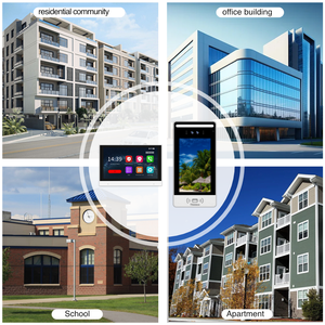 Thinmoo Android Video Intercom Video Doorphone Face <strong>Recognition</strong> 5 Inch Door Phone Touch Screen for Multi-apartment - Product Image 5