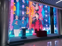Écran publicitaire extérieur étanche à grille transparente LED haute luminosité personnalisé