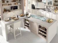 Kabinet Dapur Modular RTA Gaya Amerika Mewah, Custom Smart Lift Stainless Granite, 100+ Kasus Global untuk Apartemen