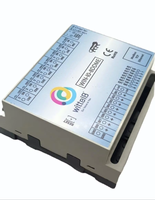 Module IO Modbus RTU RS485 4AI/PT100 4DI 4DO |   Contrôleur d'E/S industriel en plastique AC |   Automatisation à distance PLC