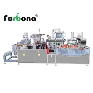 Forbona Qualitäts service Automatische Papier-Plastikkarten-Verpackungs maschine PVC-Blister-Versiegelung maschine