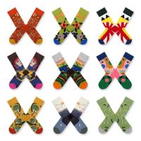 Chaussettes épaisses et confortables à motif artistique SHANXIN pour femmes