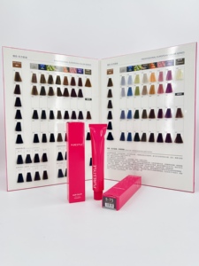 Nuancier <span class=keywords><strong>de</strong></span> couleurs <span class=keywords><strong>de</strong></span> cheveux permanentes <span class=keywords><strong>de</strong></span> qualité supérieure CANSE personnalisé à 2 volets, facile à utiliser pour les salons <span class=keywords><strong>de</strong></span> <span class=keywords><strong>coiffure</strong></span> - Product Image 6