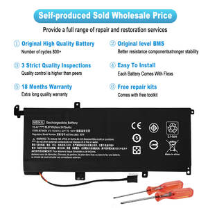 <span class=keywords><strong>Batterie</strong></span> d'usine pour <span class=keywords><strong>HP</strong></span> pavillon G4 I3 8301u Probook <span class=keywords><strong>430</strong></span> G1 <span class=keywords><strong>batterie</strong></span> d'origine pour <span class=keywords><strong>HP</strong></span> EliteBook 820 840 G3 620 2560p <span class=keywords><strong>batterie</strong></span> d'ordinateur portable - Product Image 2