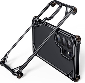 Carcasa de Teléfono Móvil con Marco de Aluminio de <span class=keywords><strong>Alta</strong></span> Calidad para <span class=keywords><strong>Samsung</strong></span> S26 Ultra con Cubierta Protectora de Silicona Suave en las Cuatro Esquinas - Product Image 1
